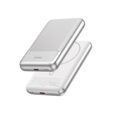 Wiwu Wi-P089 PD 20W Wireless Power Bank 10,000mAh 15W with LED Light Indicator - 5