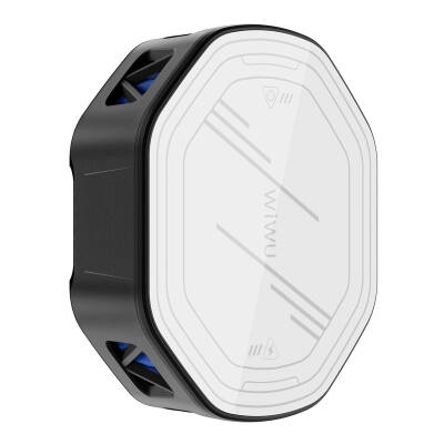 Wiwu Wi-R001 15W M-safe Şarj Özellikli RGB Işıklı Telefon Soğutucu Fan - 3