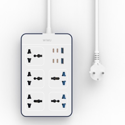 Wiwu Wi-S006 20W GaN Tech Power Strip 11 in 1 Çoklu Priz - 2
