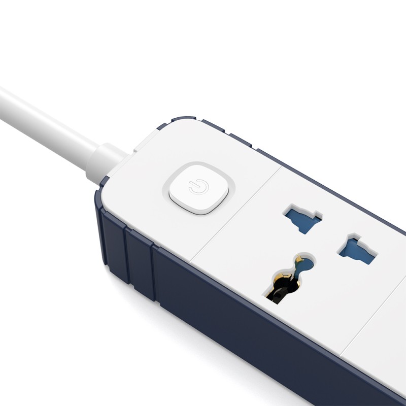 Wiwu Wi-S007 20W GaN Tech Power Strip 8 in 1 Multiple Socket 2M - 4