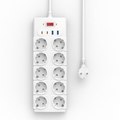 Wiwu Wi-S008 20W GaN Tech Power Strip 14 in 1 Multiple Socket 2M - 3