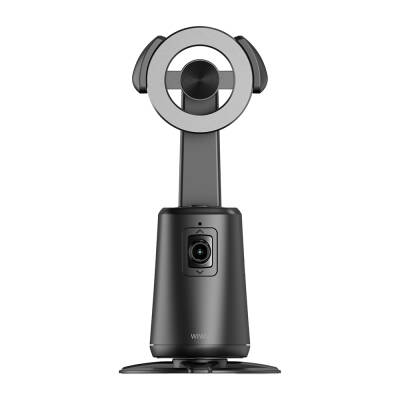 Wiwu Wi-SE010 Live Broadcast 360° Rotatable Smart Face Recognition Tracking Featured Magnetic Gimbal Stabilizer Stand - Wiwu
