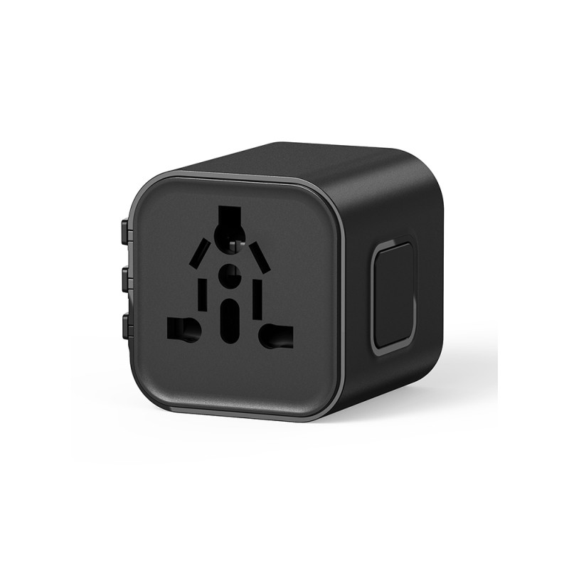 Wiwu Wi-UA005 Çoklu Universal TR/US/UK/AUS/EU Uyumlu Seyahat Şarj Adaptörü 2500W - 5