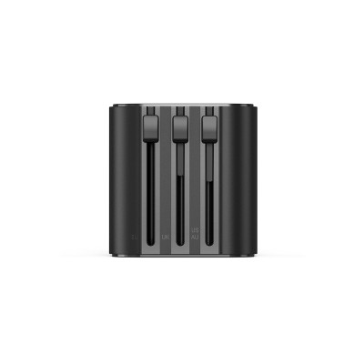 Wiwu Wi-UA005 Çoklu Universal TR/US/UK/AUS/EU Uyumlu Seyahat Şarj Adaptörü 2500W - 7