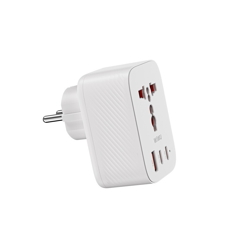 Wiwu Wi-UA008 GaN Tech PD Fast Charging Travel Charger 30W - 5
