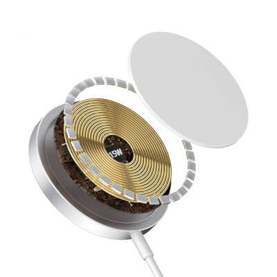 Wiwu Wi-W009 Interstellar 15W Magsafe PD Wireless Charger with Fast Charging - Wiwu