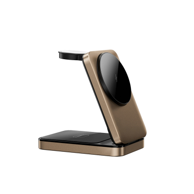 Wiwu Wi-W038 3in1 Foldable Wireless Charging Stand 15W - Wiwu