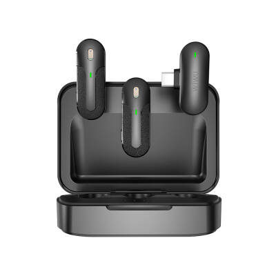 Wiwu Wi-WM002 Wireless Lapel Microphone with Type-C Charging Port - Wiwu