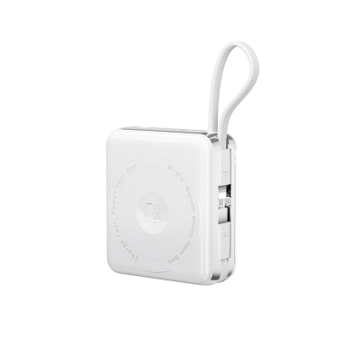 Wiwu XF17 Mag Plus Serisi M-safe Şarj Özellikli 3in1 15W Taşınabilir Powerbank 10.000mAh - Wiwu
