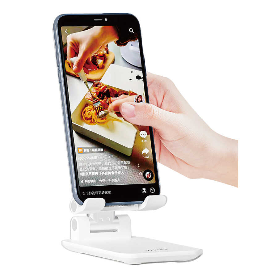 Wiwu ZM103 Tablet - Telefon Standı - Beyaz