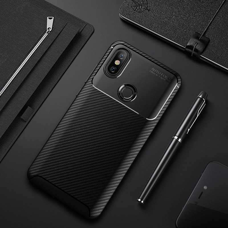 Xiaom Redmi Note 5 Pro Kılıf Zore Negro Silikon Kapak - Siyah
