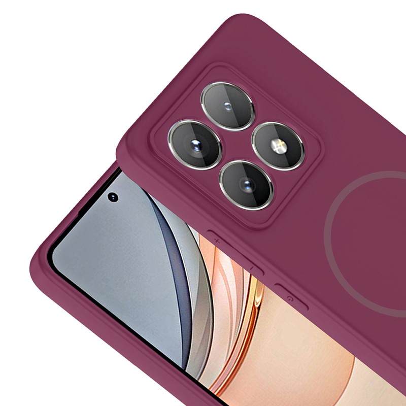 Xiaomi 14T Kılıf M-safe Şarj Özellikli Zore Meta Kapak - 20