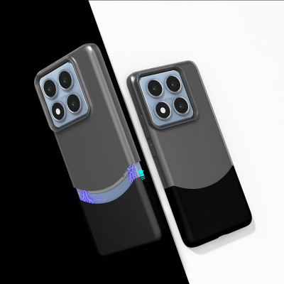 Xiaomi 14T Kılıf Mıknatıslı Zore Duble Kapak - Zore