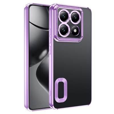 Xiaomi 14T Pro Case Camera Protection Showing Logo Zore Omega Cover - 11