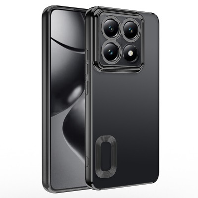 Xiaomi 14T Pro Case Camera Protection Showing Logo Zore Omega Cover - 14