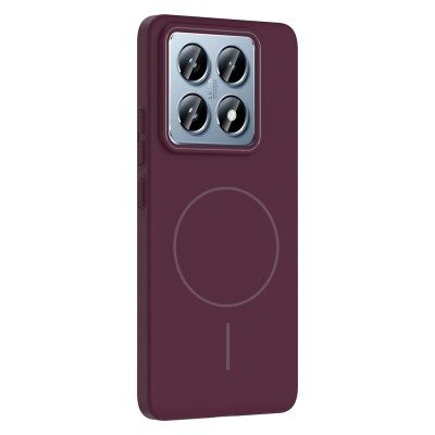 Xiaomi 14T Pro Case Magsafe Charging Feature Zore Ruby Hard Cover - 7