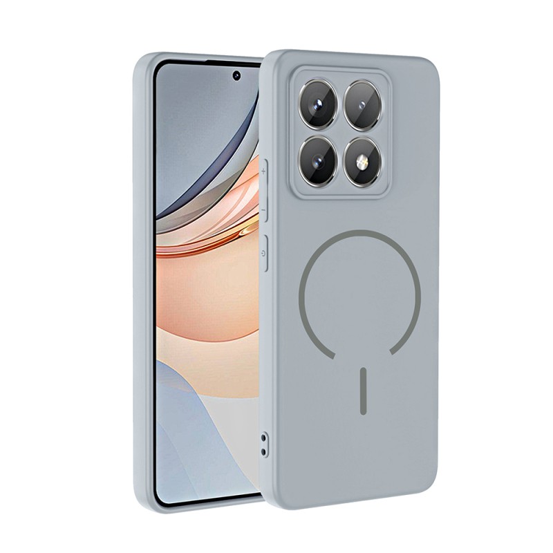Xiaomi 14T Pro Case Zore Meta Cover with M-safe Charging Feature - 5