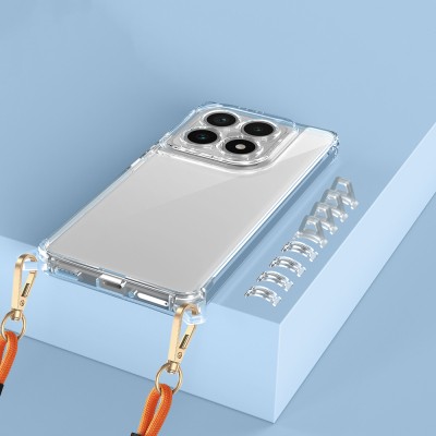 Xiaomi 14T Pro Kılıf Airbagli Takılabilir Askı Aparatlı Zore Snap Silikon Kapak - 5