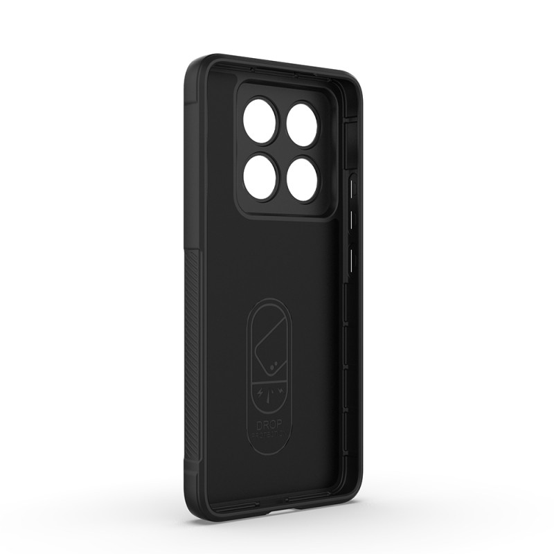 Xiaomi 14T Pro Kılıf Esnek TPU Oyuklu Arka Yüzey Tasarımlı Zore Etnik Silikon Kapak - 14