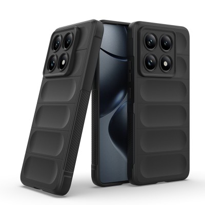 Xiaomi 14T Pro Kılıf Esnek TPU Oyuklu Arka Yüzey Tasarımlı Zore Etnik Silikon Kapak - 11