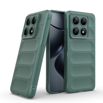 Xiaomi 14T Pro Kılıf Esnek TPU Oyuklu Arka Yüzey Tasarımlı Zore Etnik Silikon Kapak - 10