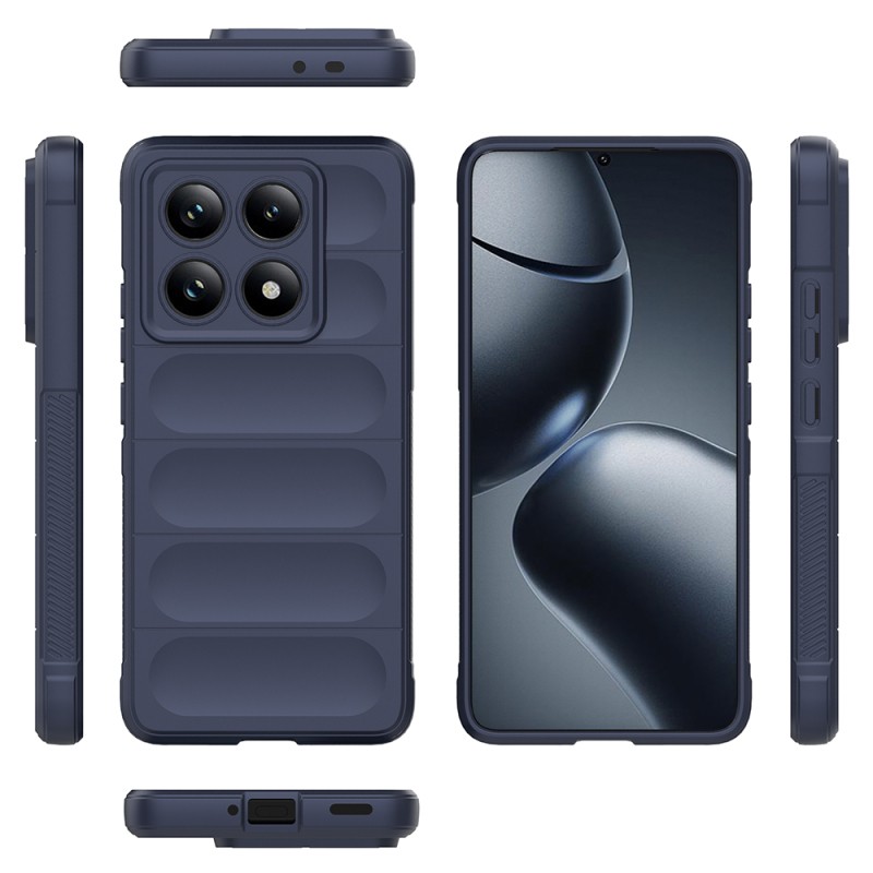 Xiaomi 14T Pro Kılıf Esnek TPU Oyuklu Arka Yüzey Tasarımlı Zore Etnik Silikon Kapak - 8