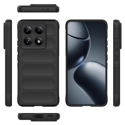 Xiaomi 14T Pro Kılıf Esnek TPU Oyuklu Arka Yüzey Tasarımlı Zore Etnik Silikon Kapak - 9
