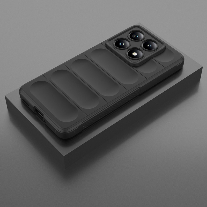 Xiaomi 14T Pro Kılıf Esnek TPU Oyuklu Arka Yüzey Tasarımlı Zore Etnik Silikon Kapak - 27
