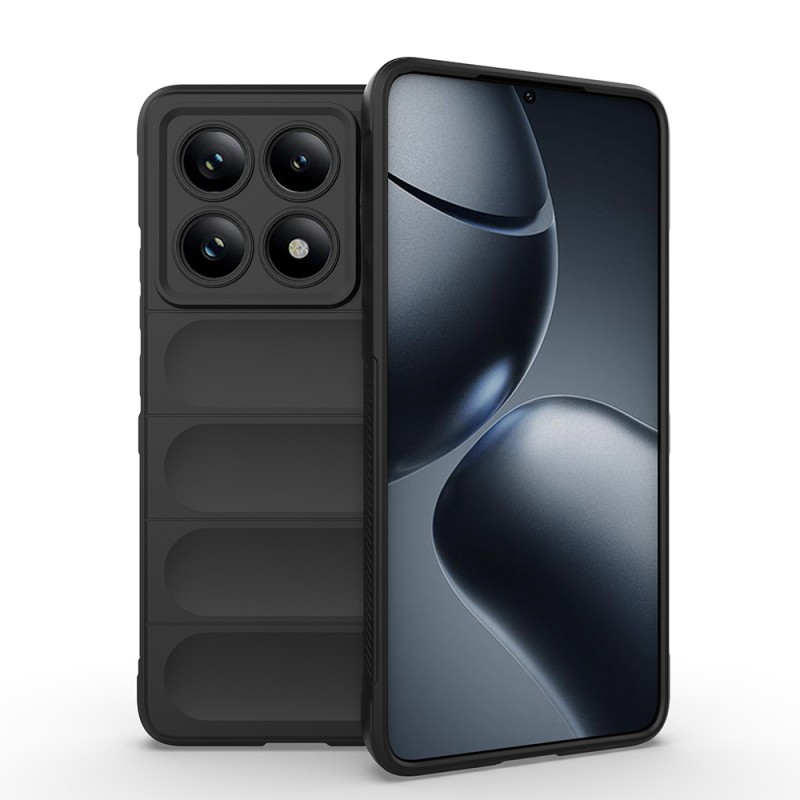 Xiaomi 14T Pro Kılıf Esnek TPU Oyuklu Arka Yüzey Tasarımlı Zore Etnik Silikon Kapak - 2