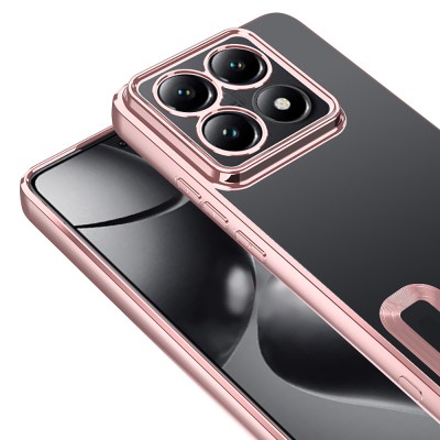 Xiaomi 14T Pro Kılıf Kamera Korumalı Logo Gösteren Zore Omega Kapak - 18