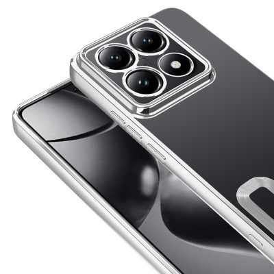 Xiaomi 14T Pro Kılıf Kamera Korumalı Logo Gösteren Zore Omega Kapak - 24