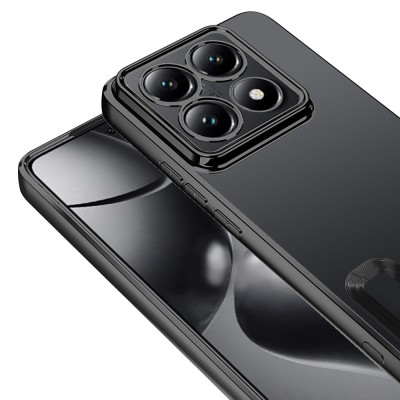 Xiaomi 14T Pro Kılıf Kamera Korumalı Logo Gösteren Zore Omega Kapak - 22