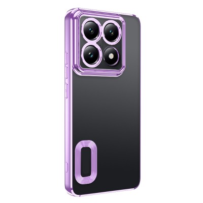 Xiaomi 14T Pro Kılıf Kamera Korumalı Logo Gösteren Zore Omega Kapak - 6
