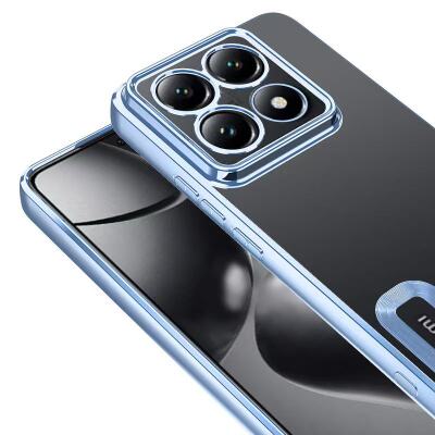 Xiaomi 14T Pro Kılıf Kamera Korumalı Logo Gösteren Zore Omega Kapak - 17