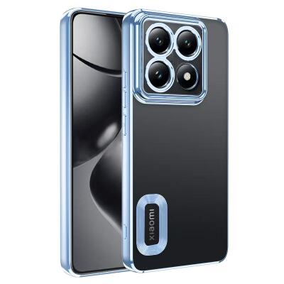 Xiaomi 14T Pro Kılıf Kamera Korumalı Logo Gösteren Zore Omega Kapak - 9