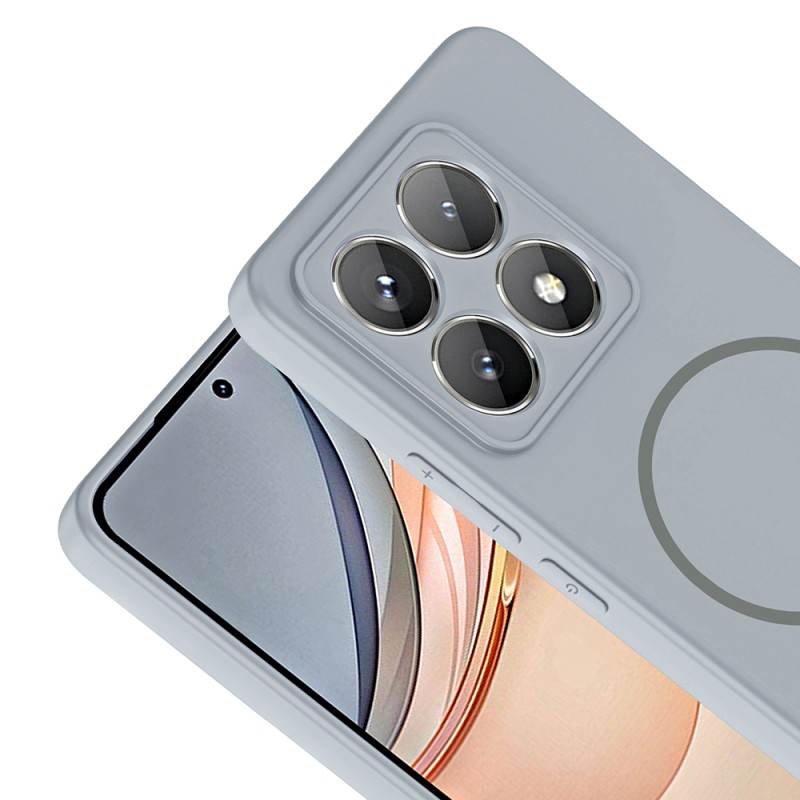 Xiaomi 14T Pro Kılıf M-safe Şarj Özellikli Zore Meta Kapak - 21
