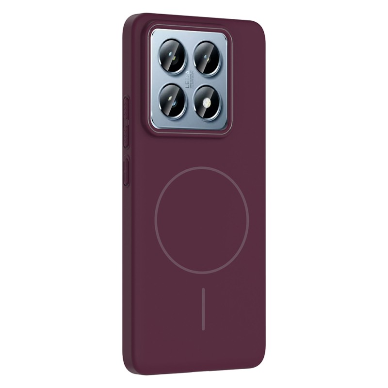 Xiaomi 14T Pro Kılıf M-safe Şarj Özellikli Zore Ruby Sert Kapak - 7