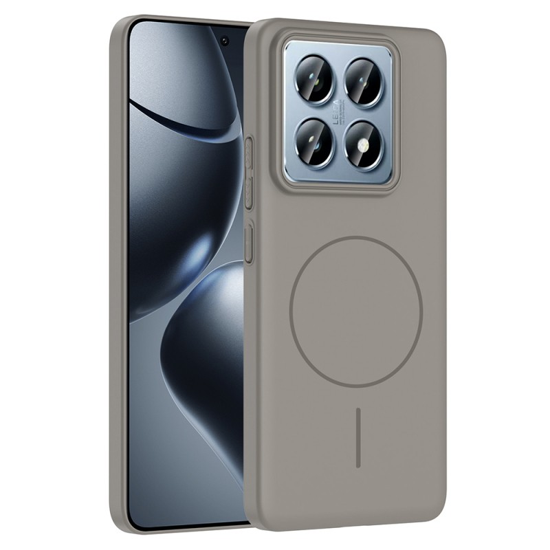 Xiaomi 14T Pro Kılıf M-safe Şarj Özellikli Zore Ruby Sert Kapak - 4