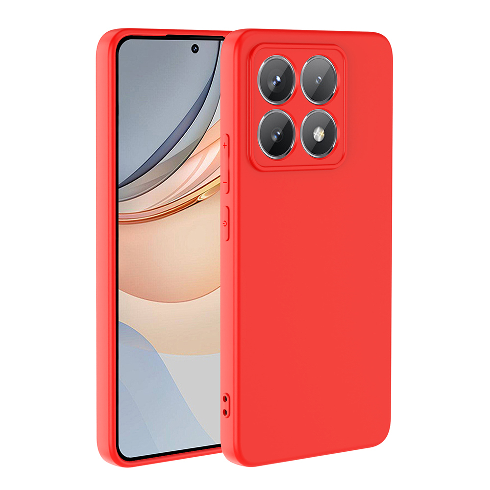 Xiaomi 14T Pro Kılıf Zore Mara Lansman Kapak - Kırmızı