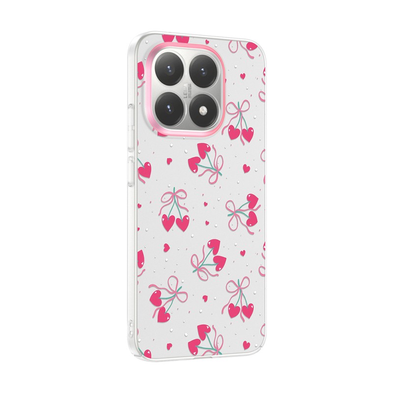 Xiaomi 15T Case with Camera Protector, Patterned Zore Clip Cover - 7