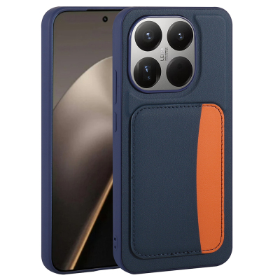 Xiaomi 15T Case with Card Holder Zore X-Card Silicone Cover - Zore