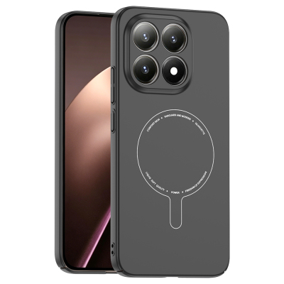 Xiaomi 15T Case with M-Safe Charging Feature and Camera Protection - Zore Elio Hard PC Cover - Zore