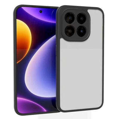 Xiaomi 15T Kılıf Kamera Korumalı Şeffaf Arka Yüzey Zore New Roll Kapak - Zore