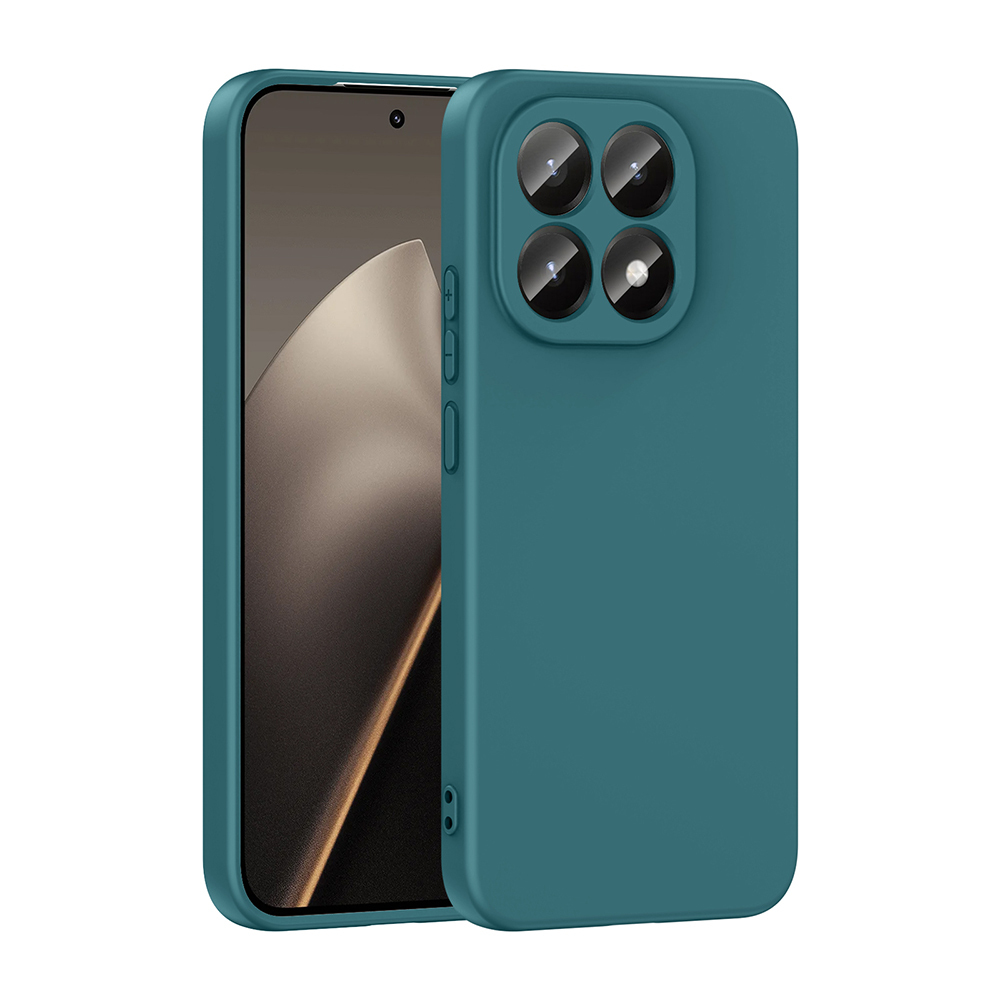 Xiaomi 15T Klf Zore Mara Lansman Kapak - Koyu Yeşil