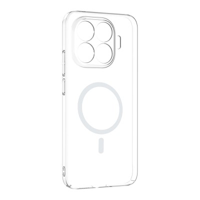 Xiaomi 15T Pro Camera Protected M-Safe Charging Transparent Zore London Hard PC Case - 3
