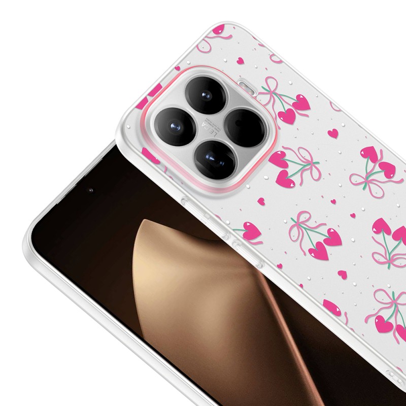 Xiaomi 15T Pro Case with Camera Protector, Patterned Zore Clip Cover - 9