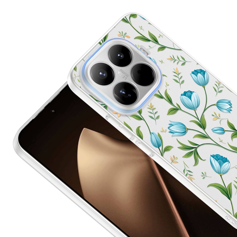 Xiaomi 15T Pro Case with Camera Protector, Patterned Zore Clip Cover - 12