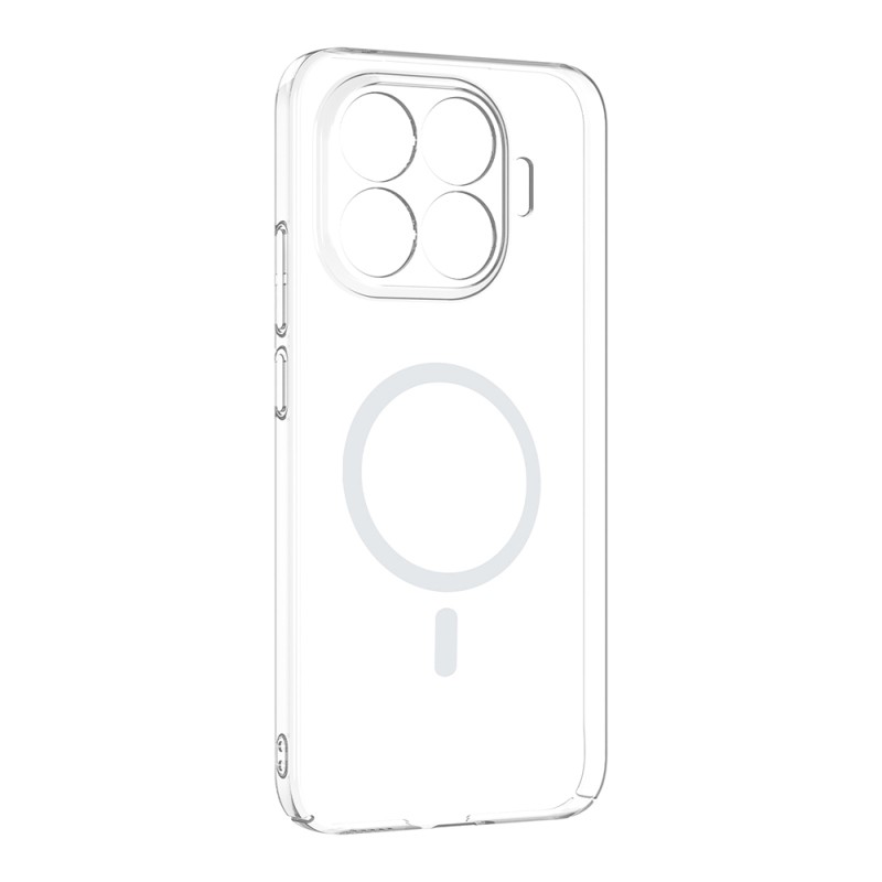Xiaomi 15T Pro Kamera Korumalı M-Safe Şarj Özellikli Şeffaf Zore London Sert PC Kapak - 3