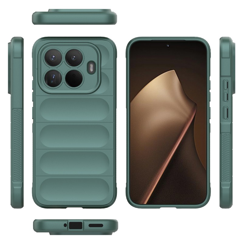 Xiaomi 15T Pro Kılıf Esnek TPU Oyuklu Arka Yüzey Tasarımlı Zore Etnik Silikon Kapak - 27