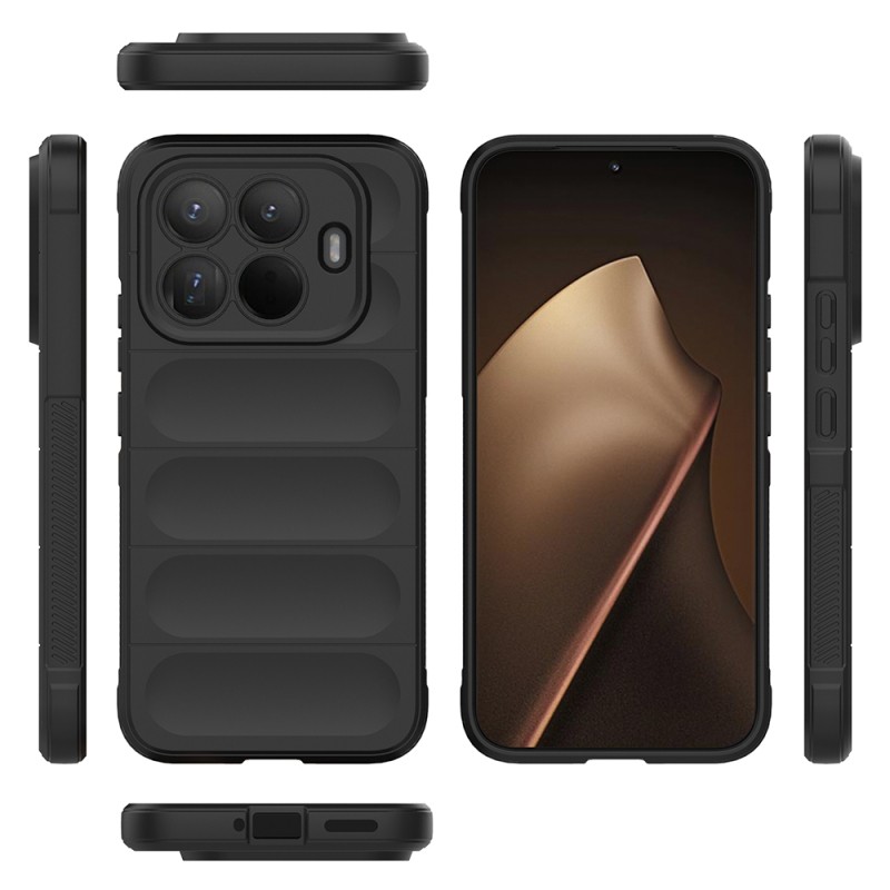 Xiaomi 15T Pro Kılıf Esnek TPU Oyuklu Arka Yüzey Tasarımlı Zore Etnik Silikon Kapak - 28